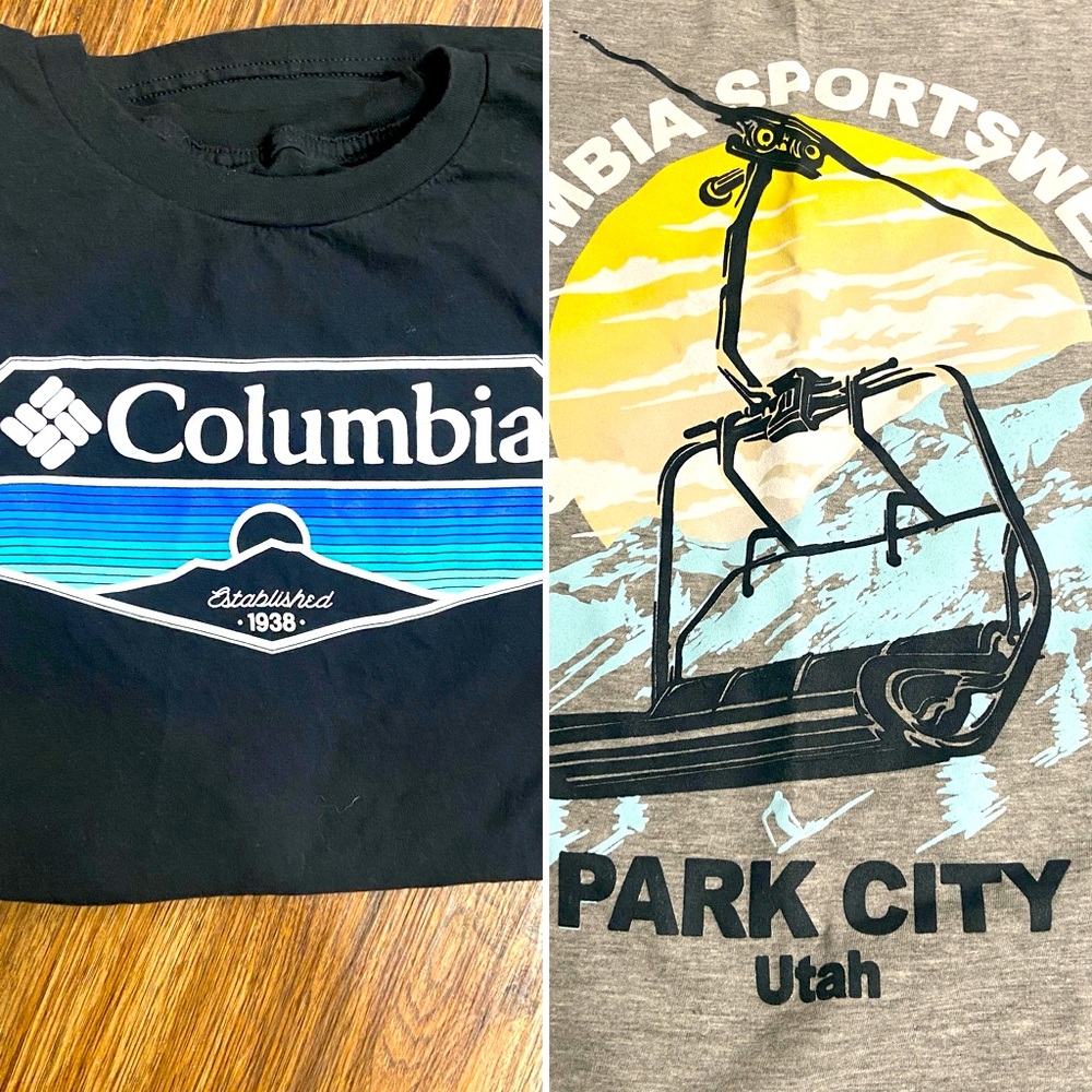 Bundle Columbia Tees